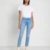 7 For All Mankind Left Hand Roxanne Ankle In Bailly -Sleek Fit Style 7U097062 BA4 1