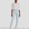 7 For All Mankind No Filter Ultra High Rise Ankle Skinny In Peretti -Sleek Fit Style 7U102650 PE1 1