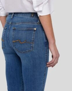 7 For All Mankind Kimmie Straight In Meisa -Sleek Fit Style 7U301005 MEI 05
