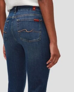 7 For All Mankind B(air) Kimmie Straight In Duchess 12 7 For All Mankind B(air) Kimmie Straight In Duchess -Sleek Fit Style 7U301C44 DUC 5