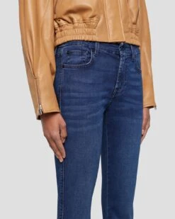 7 For All Mankind B(air) Kimmie Straight In Park Avenue 10 7 For All Mankind B(air) Kimmie Straight In Park Avenue -Sleek Fit Style 7U301C45 EPA 3