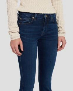 7 For All Mankind Slim Illusion Kimmie Straight In Legendary -Sleek Fit Style 7U301U58 LEG 3