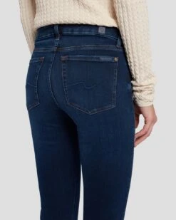 7 For All Mankind Slim Illusion Kimmie Straight In Legendary -Sleek Fit Style 7U301U58 LEG 5