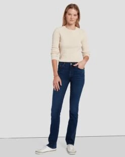 7 For All Mankind Slim Illusion Kimmie Straight In Legendary -Sleek Fit Style 7U301U58 LEG 6