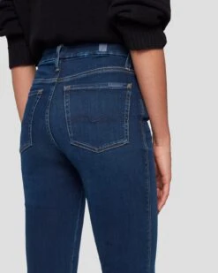 7 For All Mankind Slim Illusion Kimmie Straight In Opulent -Sleek Fit Style 7U301U58 ONT 5