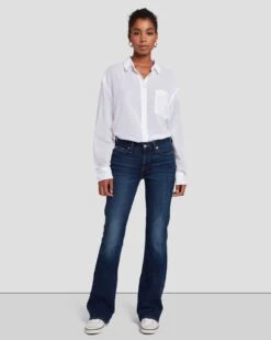 7 For All Mankind Kimmie Bootcut In Dian -Sleek Fit Style 7U302005 IAN 6