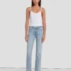 7 For All Mankind Broken Twill Kimmie Bootcut In Coco Prive -Sleek Fit Style 7U302067 CP2 1
