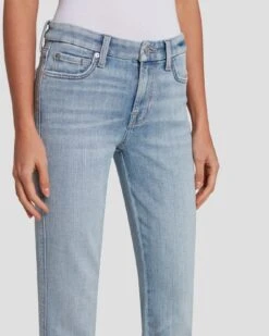 7 For All Mankind Broken Twill Kimmie Bootcut In Coco Prive 10 7 For All Mankind Broken Twill Kimmie Bootcut In Coco Prive -Sleek Fit Style 7U302067 CP2 3