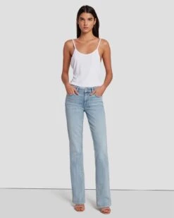 7 For All Mankind Broken Twill Kimmie Bootcut In Coco Prive 13 7 For All Mankind Broken Twill Kimmie Bootcut In Coco Prive -Sleek Fit Style 7U302067 CP2 6