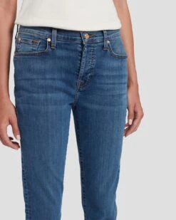 7 For All Mankind Josefina In Meisa -Sleek Fit Style 7U303005 MEI 3