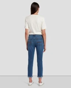 7 For All Mankind Josefina In Meisa -Sleek Fit Style 7U303005 MEI 4