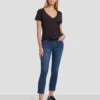 7 For All Mankind B(air) Kimmie Cropped Straight In Duchess 1 7 For All Mankind B(air) Kimmie Cropped Straight In Duchess -Sleek Fit Style 7U306C44 DUC 0869 M