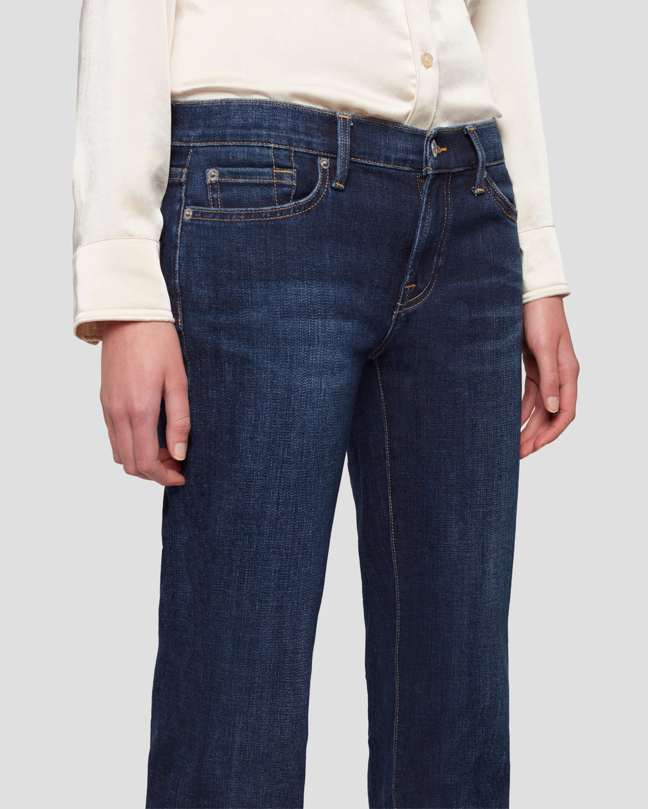 7 For All Mankind Broken Twill Original Bootcut In Calix 5 7 For All Mankind Broken Twill Original Bootcut In Calix - Image 3