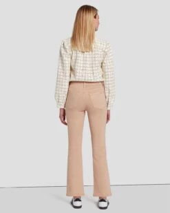 7 For All Mankind High Waist Slim Kick In Coated Camel 11 7 For All Mankind High Waist Slim Kick In Coated Camel -Sleek Fit Style 7U352752 KML 4