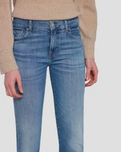 7 For All Mankind Slim Illusion Bootcut In Within -Sleek Fit Style 7U412C12 WTN 3