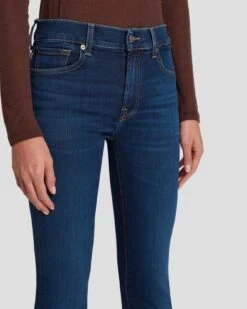 7 For All Mankind Slim Illusion Bootcut In Opulent -Sleek Fit Style 7U412U58 ONT 3