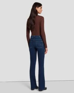 7 For All Mankind Slim Illusion Bootcut In Opulent -Sleek Fit Style 7U412U58 ONT 4