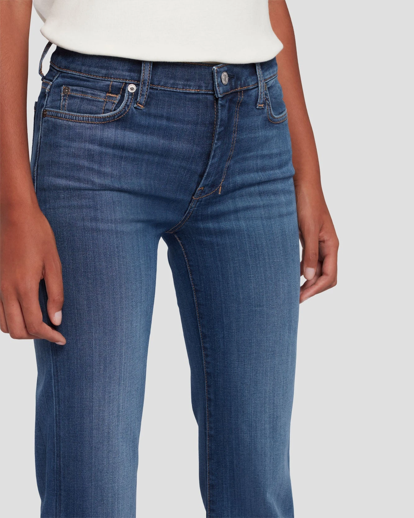 7 For All Mankind Tailorless Slim Illusion Luxe Dojo In Love Story 5 7 For All Mankind Tailorless Slim Illusion Luxe Dojo In Love Story - Image 3