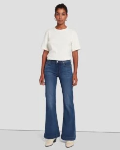 7 For All Mankind Tailorless Slim Illusion Luxe Dojo In Love Story 13 7 For All Mankind Tailorless Slim Illusion Luxe Dojo In Love Story -Sleek Fit Style 7U452393 LOV 6