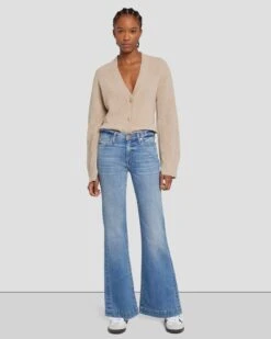 7 For All Mankind Tailorless Dojo In Tribeca Light