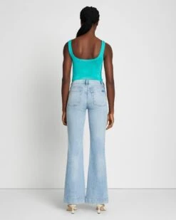 7 For All Mankind Tailorless Dojo In Merton -Sleek Fit Style 7U452767 MET 4