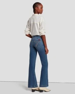 7 For All Mankind Tailorless Dojo In New York Dark 11 7 For All Mankind Tailorless Dojo In New York Dark -Sleek Fit Style 7U452767 NYD 4