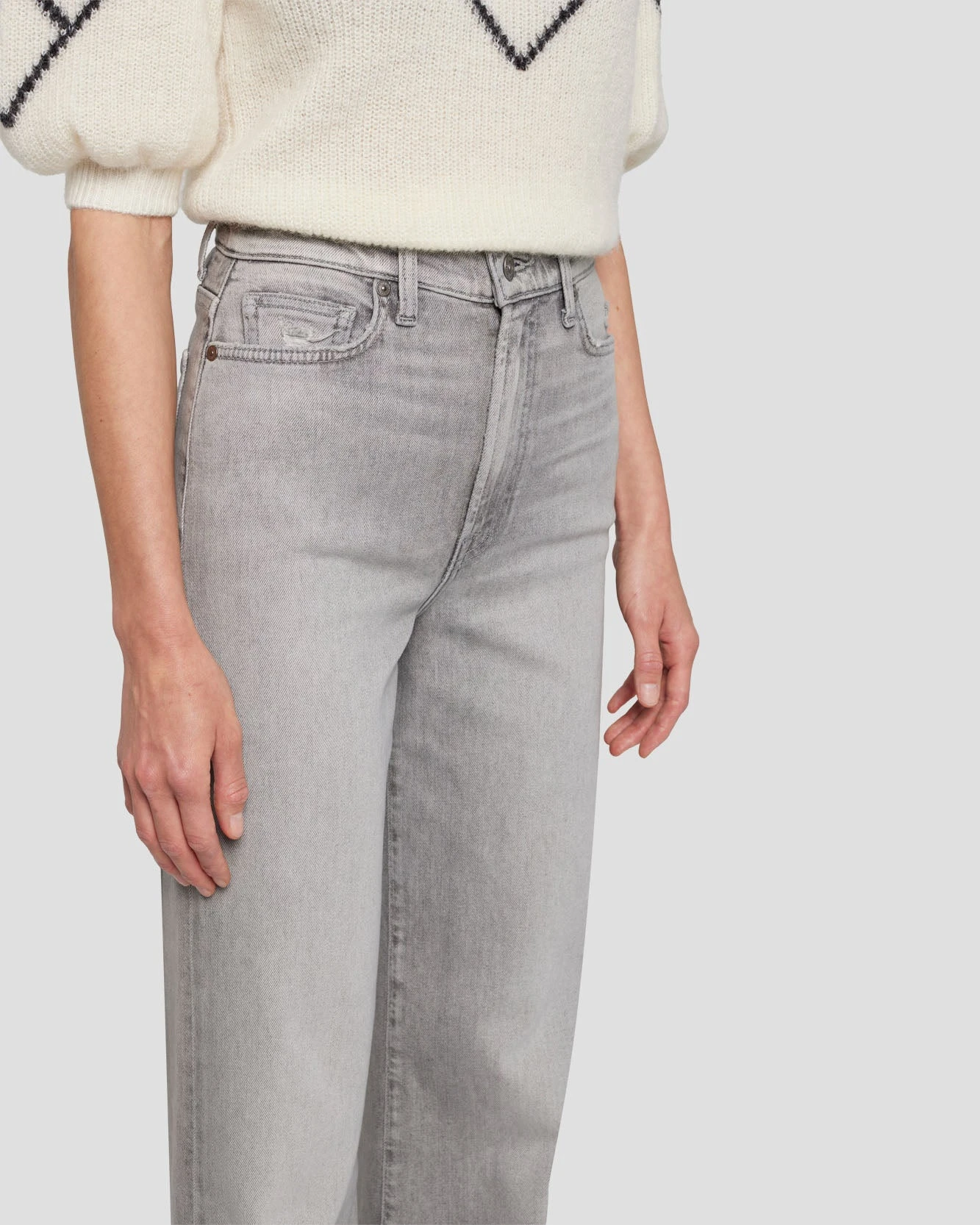 7 For All Mankind Luxe Vintage Ultra High Rise Jo In Imprint 5 7 For All Mankind Luxe Vintage Ultra High Rise Jo In Imprint - Image 3