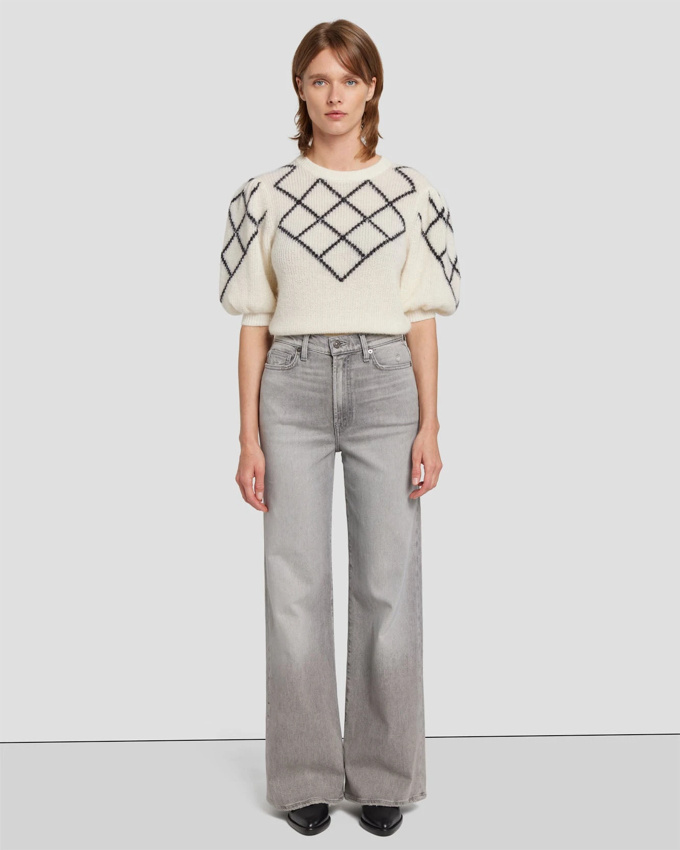 7 For All Mankind Luxe Vintage Ultra High Rise Jo In Imprint 8 7 For All Mankind Luxe Vintage Ultra High Rise Jo In Imprint - Image 6