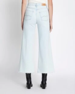 7 For All Mankind Luxe Vintage Ultra High Rise Cropped Jo In Edis -Sleek Fit Style 7U498720 EI1 4