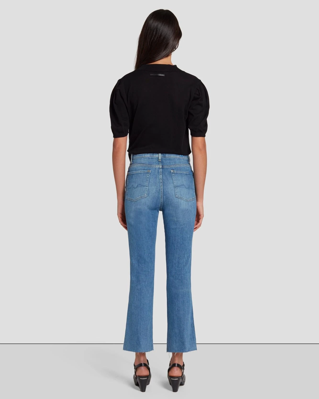 7 For All Mankind Slim Illusion High Waist Slim Kick In Within 6 7 For All Mankind Slim Illusion High Waist Slim Kick In Within - Image 4