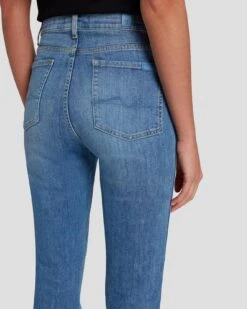 7 For All Mankind Slim Illusion High Waist Slim Kick In Within 12 7 For All Mankind Slim Illusion High Waist Slim Kick In Within -Sleek Fit Style 7U500C12 WTI 5