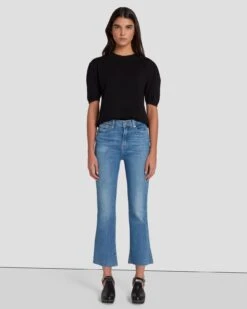 7 For All Mankind Slim Illusion High Waist Slim Kick In Within 13 7 For All Mankind Slim Illusion High Waist Slim Kick In Within -Sleek Fit Style 7U500C12 WTI 6