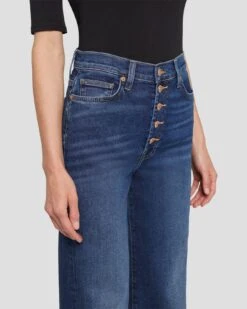 7 For All Mankind Luxe Vintage Ultra High Rise Jo In Deep Soul -Sleek Fit Style 7U520A91 DS5 3