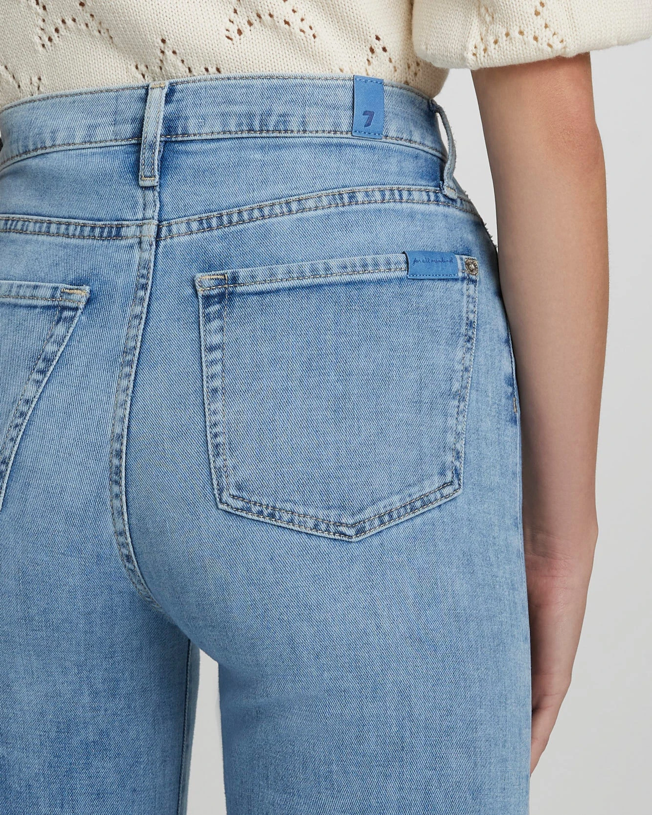 7 For All Mankind Left Hand Ultra High Rise Jo In Bailly 5 7 For All Mankind Left Hand Ultra High Rise Jo In Bailly - Image 3