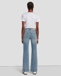 7 For All Mankind Tailorless Luxe Vintage Dojo In Self Made -Sleek Fit Style 7U529120 SLF 4