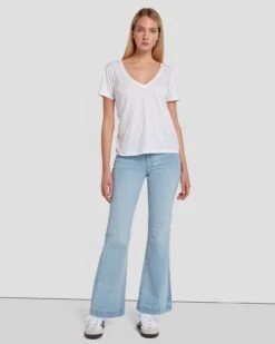 7 For All Mankind Tailorless Dojo In Mirage 13 7 For All Mankind Tailorless Dojo In Mirage -Sleek Fit Style 7U529C46 MGE 1