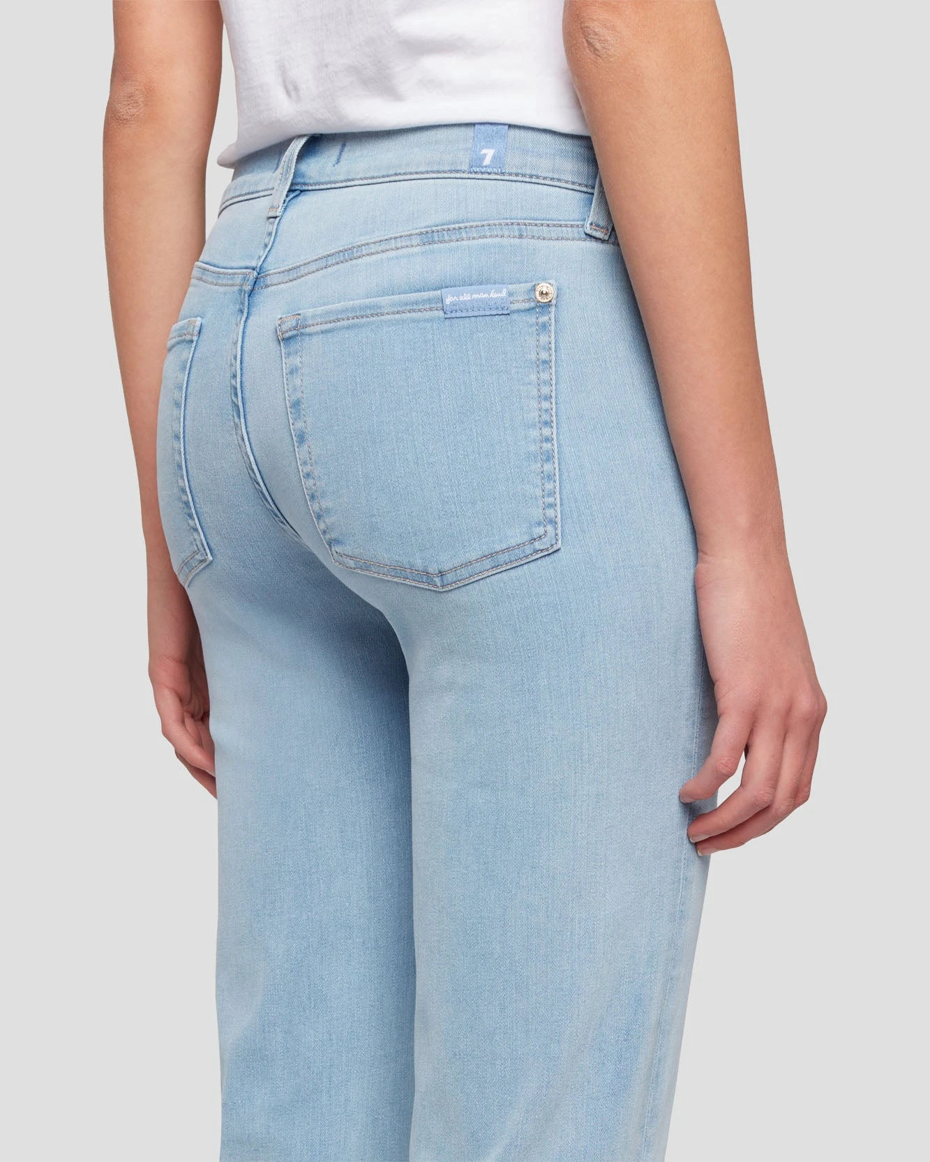 7 For All Mankind Tailorless Dojo In Mirage 7 7 For All Mankind Tailorless Dojo In Mirage - Image 5