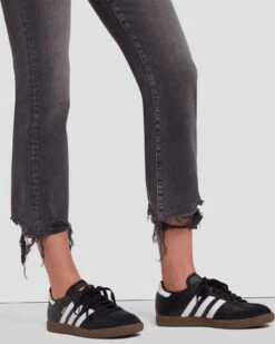 7 For All Mankind Luxe Vintage High Waist Slim Kick In Courage -Sleek Fit Style 7U534C32 CO7 3