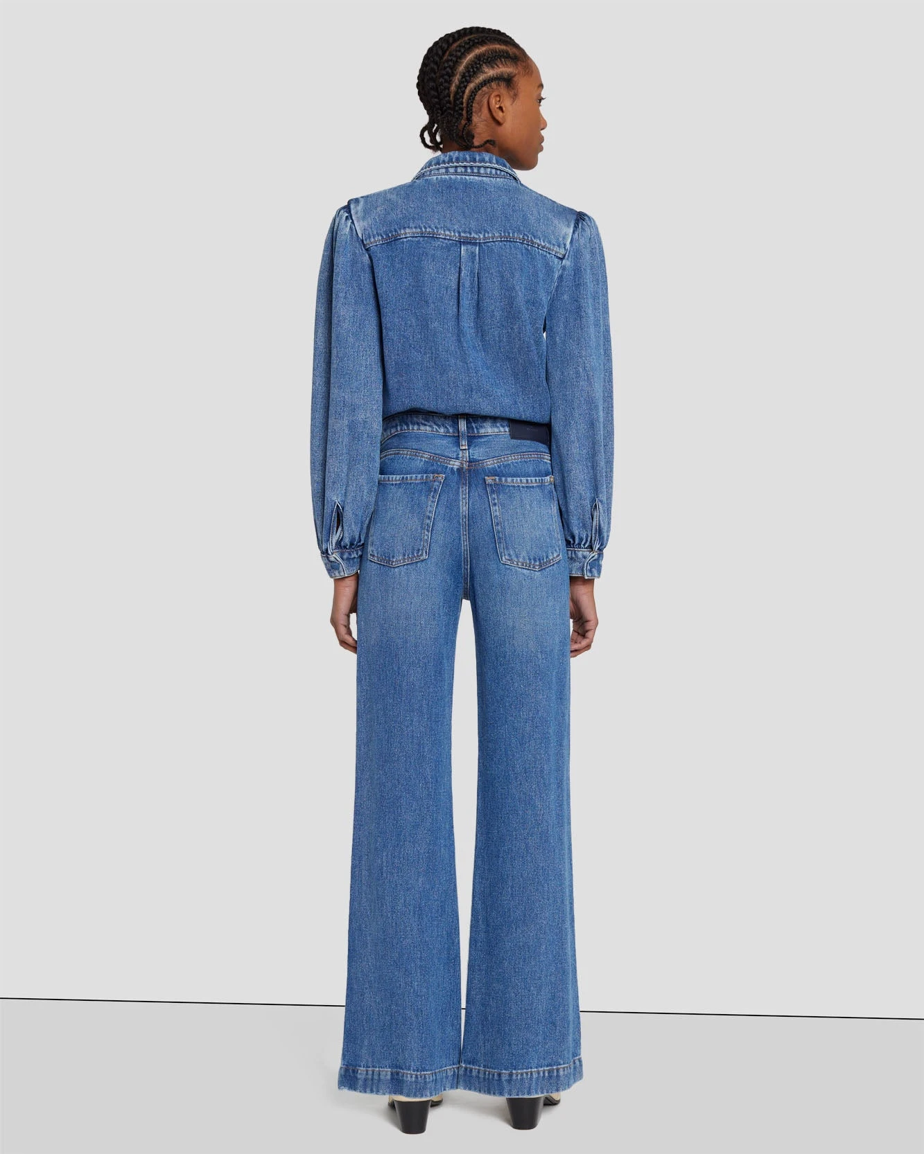 7 For All Mankind Tailorless Denim Lustre Modern Dojo In Daylily 6 7 For All Mankind Tailorless Denim Lustre Modern Dojo In Daylily - Image 4