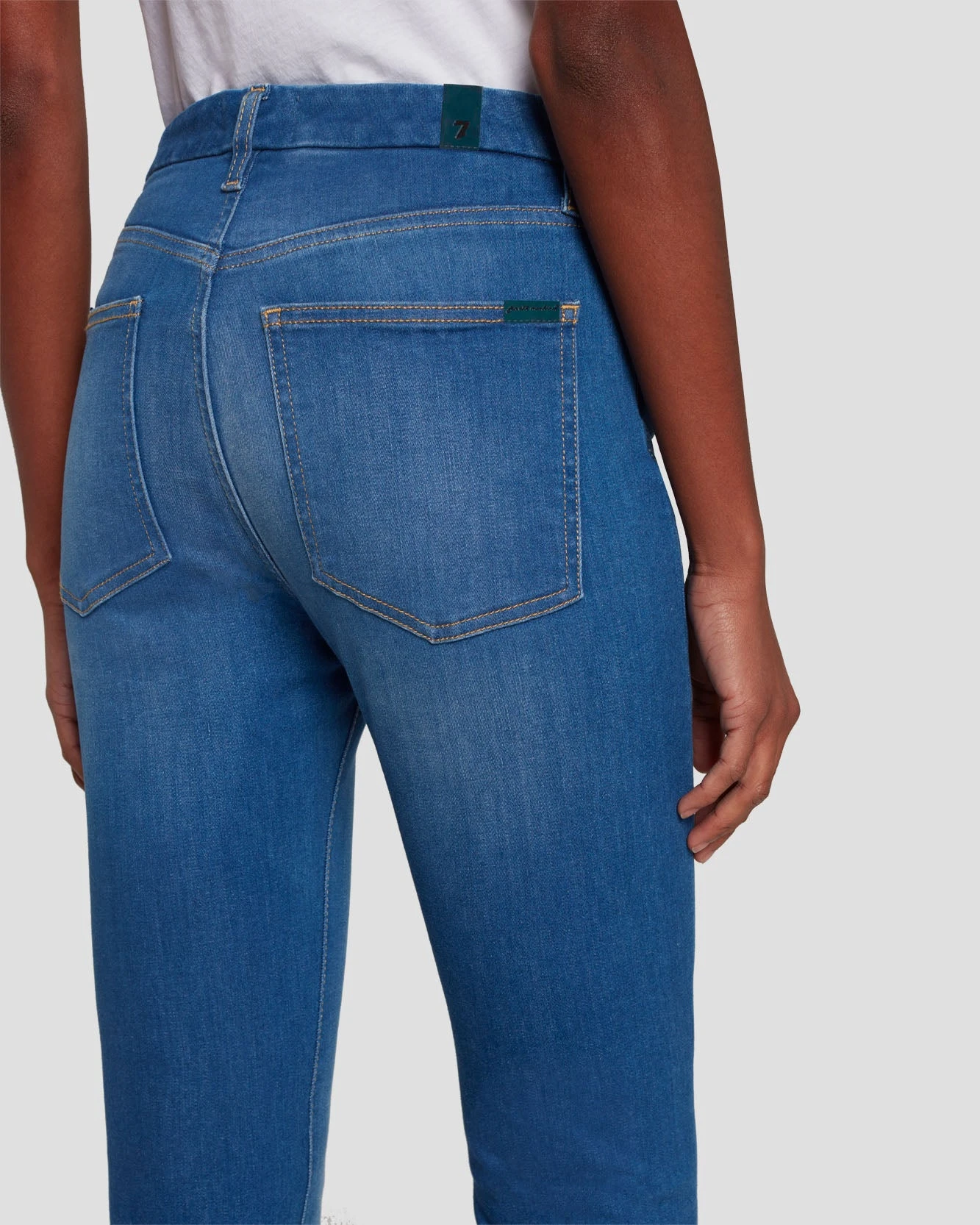 7 For All Mankind Tailorless No Filter UHR Skinny Bootcut In Mazete 7 7 For All Mankind Tailorless No Filter UHR Skinny Bootcut In Mazete - Image 5