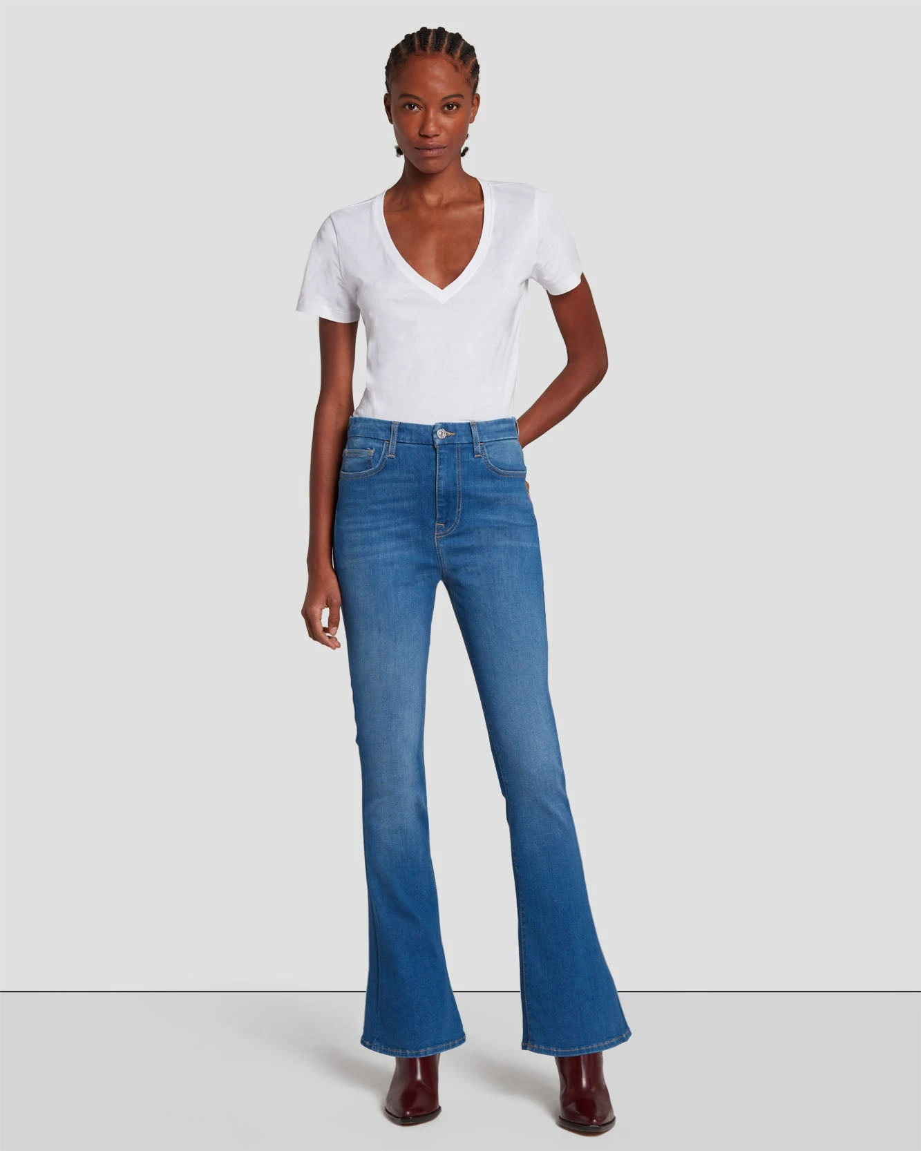 7 For All Mankind Tailorless No Filter UHR Skinny Bootcut In Mazete 8 7 For All Mankind Tailorless No Filter UHR Skinny Bootcut In Mazete - Image 6