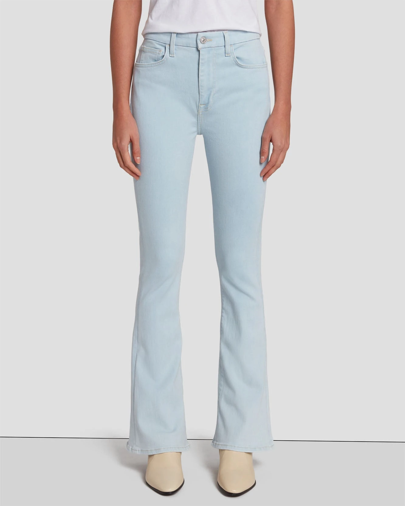 7 For All Mankind Tailorless No Filter UHR Skinny Bootcut In Peretti 4 7 For All Mankind Tailorless No Filter UHR Skinny Bootcut In Peretti - Image 2