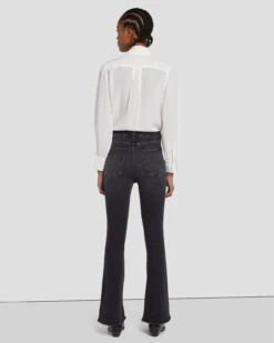 7 For All Mankind Tailorless No Filter UHR Skinny Boot In Cosmos -Sleek Fit Style 7U633750 CMS 4