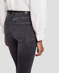 7 For All Mankind Tailorless No Filter UHR Skinny Boot In Cosmos -Sleek Fit Style 7U633750 CMS 5