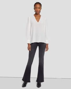 7 For All Mankind Tailorless No Filter UHR Skinny Boot In Cosmos -Sleek Fit Style 7U633750 CMS 6