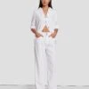 7 For All Mankind Tailorless Denim Lustre Modern Dojo In Brilliant White -Sleek Fit Style 7U638786 BW0 3