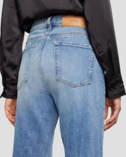 7 For All Mankind Logan Embellished Stovepipe In Ode To -Sleek Fit Style 7U644922 OD2 5