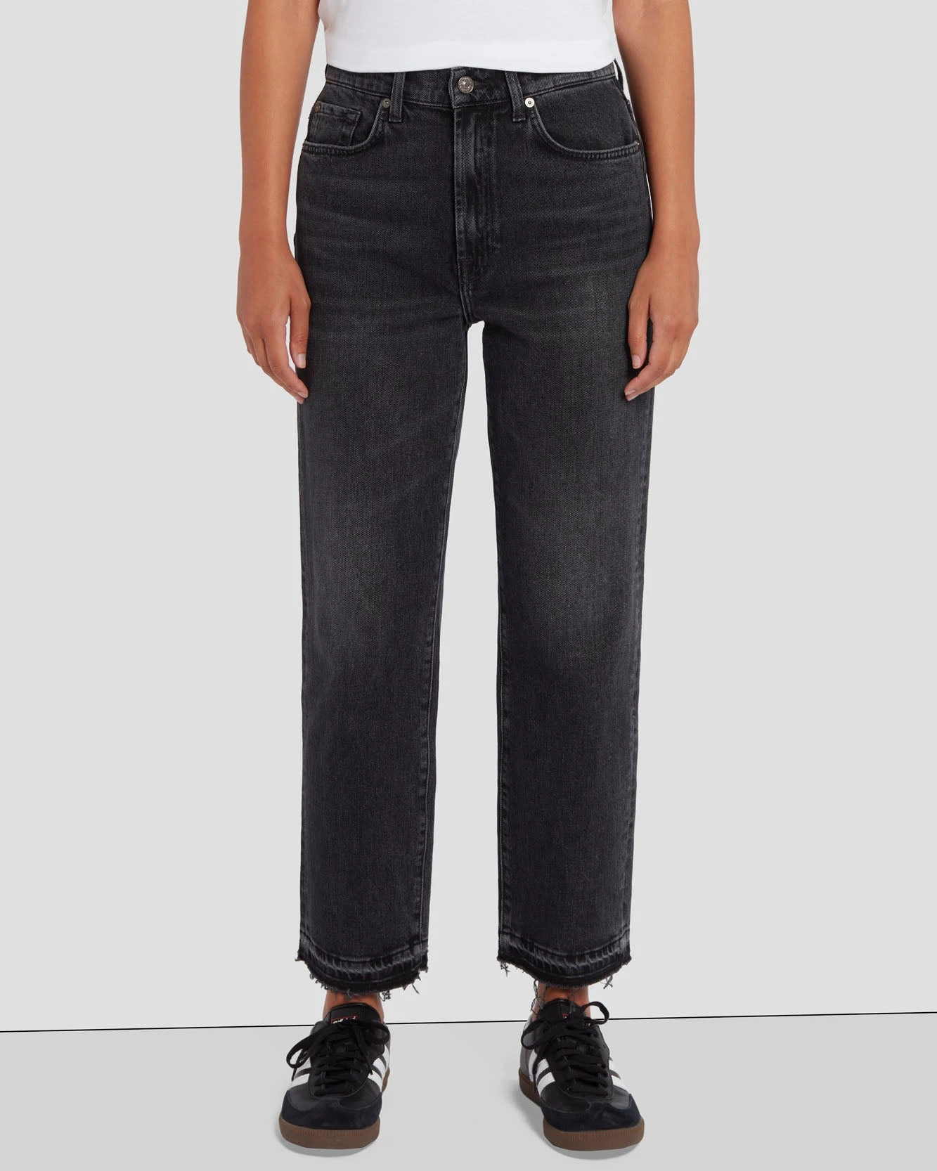 7 For All Mankind MANKIND Logan Stovepipe In Licorice 4 7 For All Mankind MANKIND Logan Stovepipe In Licorice - Image 2