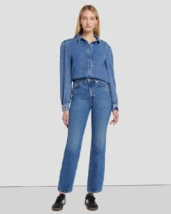 7 For All Mankind MANKIND Logan Stovepipe In Explorer