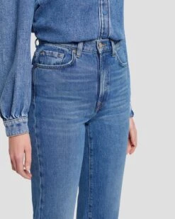 7 For All Mankind MANKIND Logan Stovepipe In Explorer 9 7 For All Mankind MANKIND Logan Stovepipe In Explorer -Sleek Fit Style 7U644C65 EPR 3